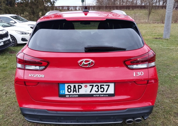 Hyundai i30 N cena 59040 przebieg: 91617, rok produkcji 2021 z Wąsosz małe 232
